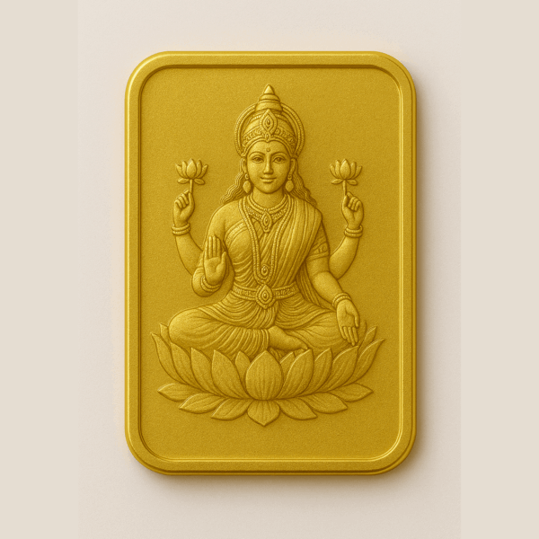 Goddess Lakshmi Gold bar