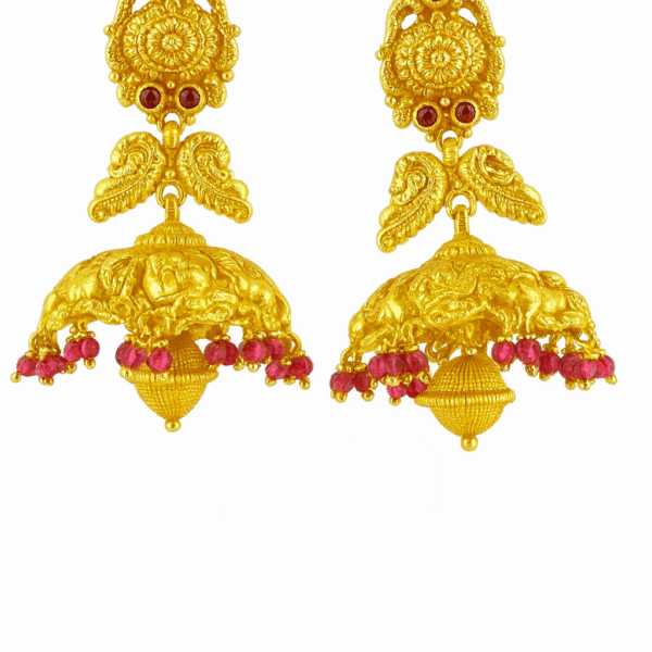 Gold Temple Jhumka