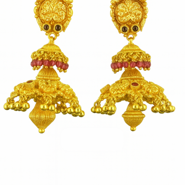 Gold Temple Jhumka